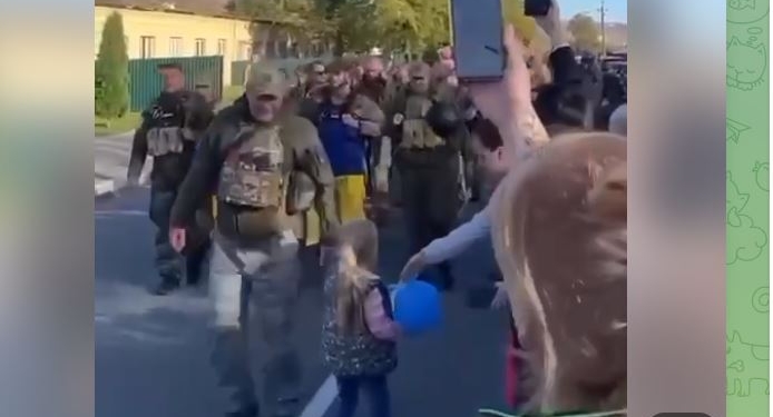 Херсон зустрічає ВСУ (ВІДЕО)