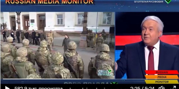 В рф назвали ракетні обстріли України проявом “святої ненависті”, на росТБ виліз Олійник і звинуватив Зеленського в тероризмі (ВІДЕО)