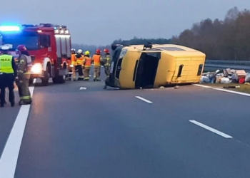 У Польщі перекинувся бус із українцями- загинув 12-річний хлопчик (ФОТО)