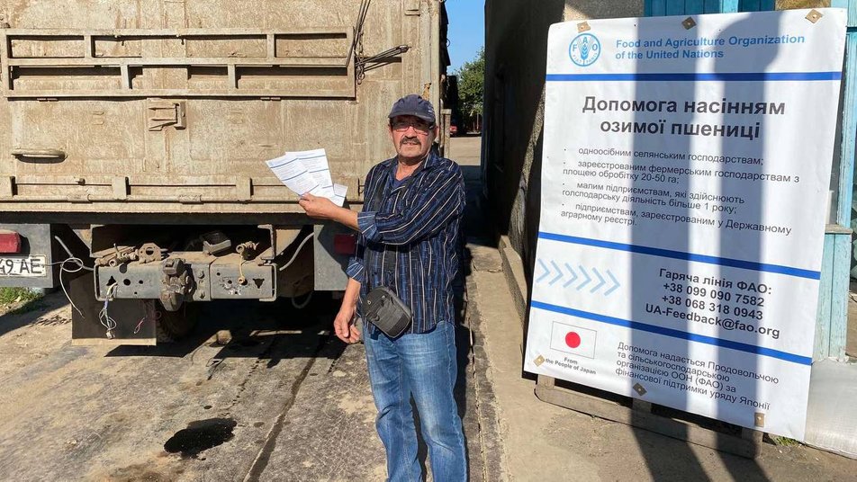 Аграрії двох районів Миколаївщини завдяки підтримці FAO безплатно отримали понад 1400 тонн насіння пшениці (ФОТО) 3