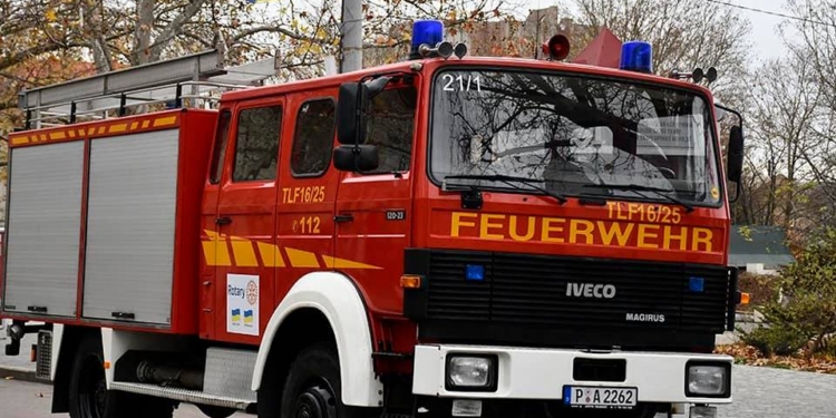 Рятувальникам Миколаївщини благодійники передали автоцистерну IVEKO MAGIRUS (ФОТО)