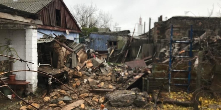 Після обстрілу Очакова вночі 25 листопада забороненими касетними снарядами розпочато кримінальне провадження (ФОТО)