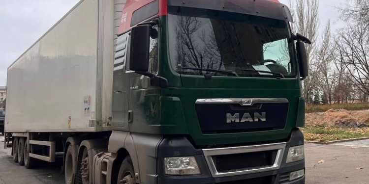 Миколаївщина отримала від благодійників рефрижератор для транспортування товарів на звільнені території (ФОТО, ВІДЕО)