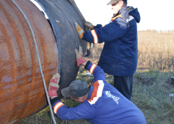 Те, на що так довго чекали. Розпочався ремонт водогону Дніпро-Миколаїв (ФОТО)