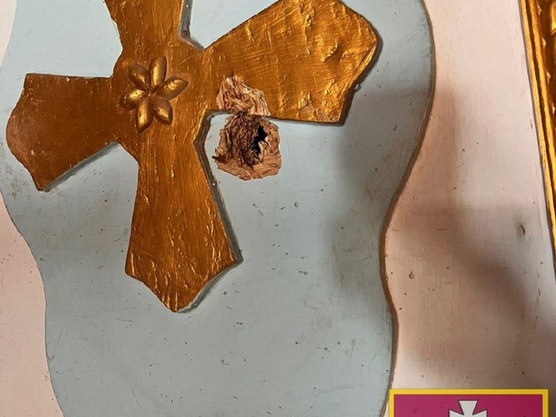 Ікони, прошиті кулями російських окупантів: як виглядає церква на Херсонщині в деокупованій Хрещенівці (ФОТО)