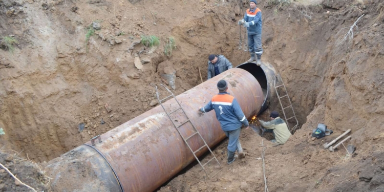Ремонт водогону Дніпро-Миколаїв: що зроблено на третій та четвертій ділянках за день (ФОТО)