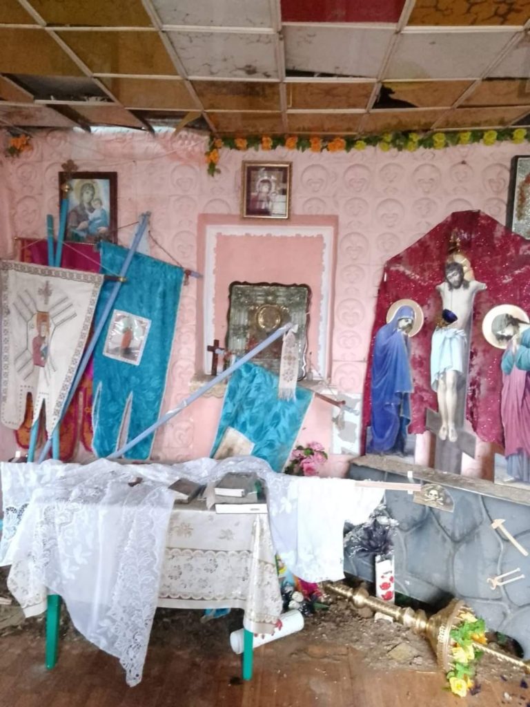 Ще один зруйнований окупантами храм на Миколаївщині: так зараз виглядає церква в Благодатному (ФОТО) 11