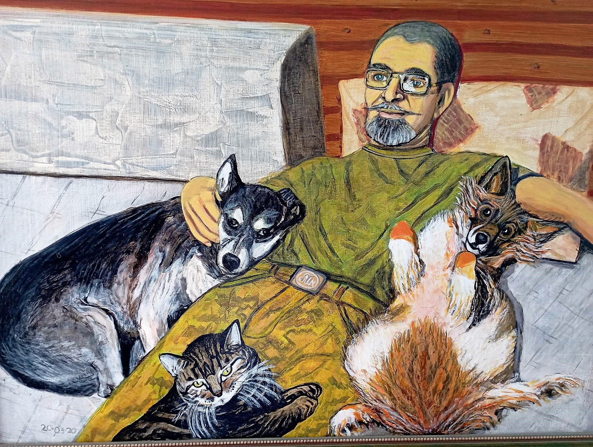 «Побратими»: в Миколаєві відкрилась виставка художника і письменника Геннадія Молчанова про «братів наших менших» (ФОТО)