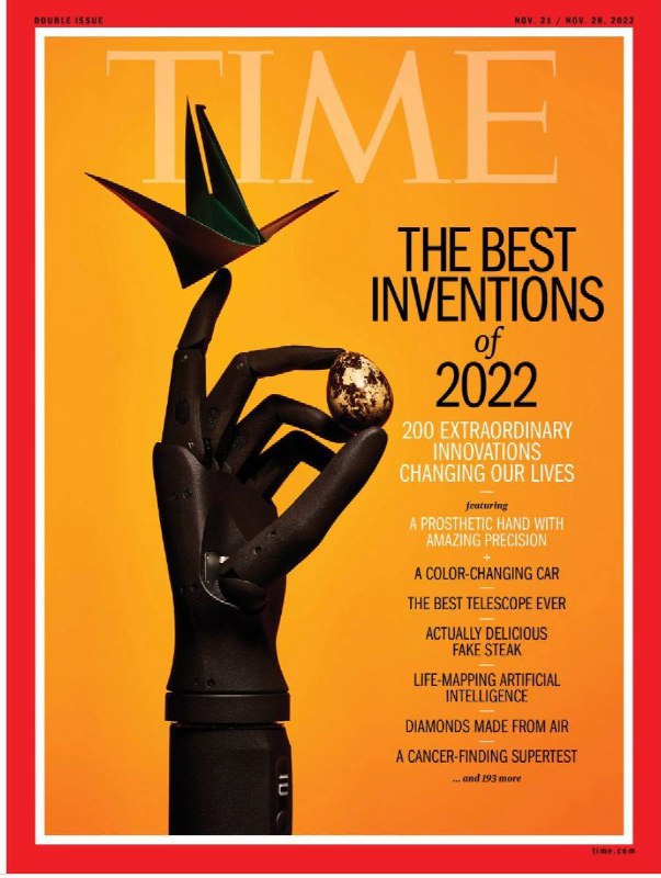 Український протез Esper Hand потрапив на обкладинку TIME як один з кращих винаходів року (ФОТО) 1