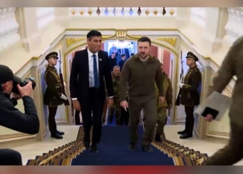 До України приїхав прем’єр-міністр Великої Британії Ріші Сунак (ВІДЕО)