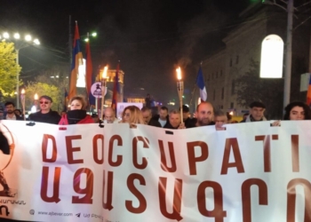 В Арменії протестували проти приїзду путіна, лукашенко і ОДКБ (ВІДЕО)