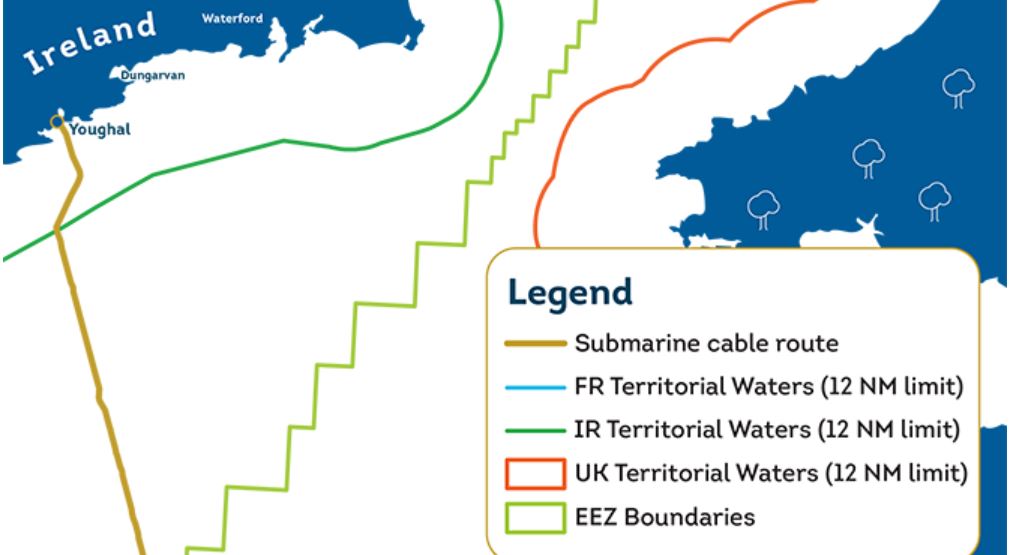 Ірландія і Франція побудують підводну лінію електропередач (КАРТА) 2