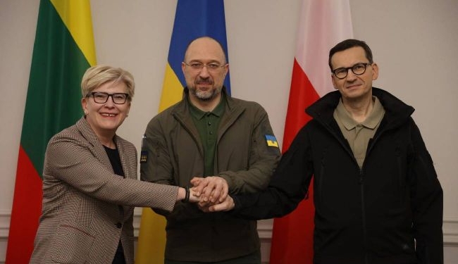 В Києві прем’єр-міністри України, Литви та Польщі привели зустріч у форматі Люблінського трикутника. Про що говорили (ФОТО)