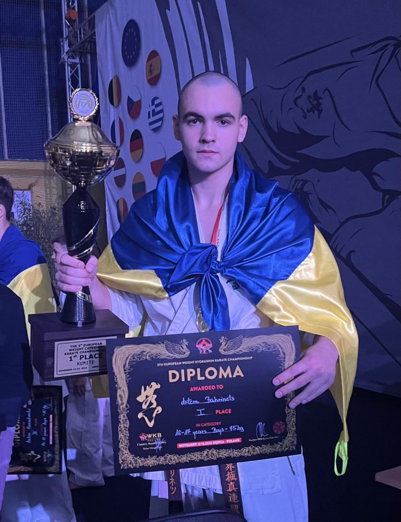 Артем Багрінець з Миколаєва - чемпіон Європи з кіокусін карате (ФОТО) 3