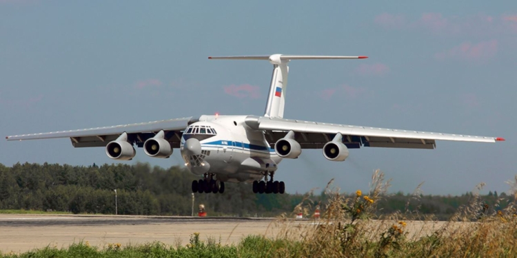 На білоруський аеродром в Мачулищах сіли 4 військово-транспорті літаки рф