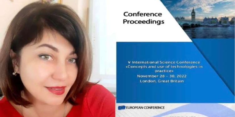 Миколаївська школа презентувала свій досвід на міжнародній науковій конференції в Лондоні