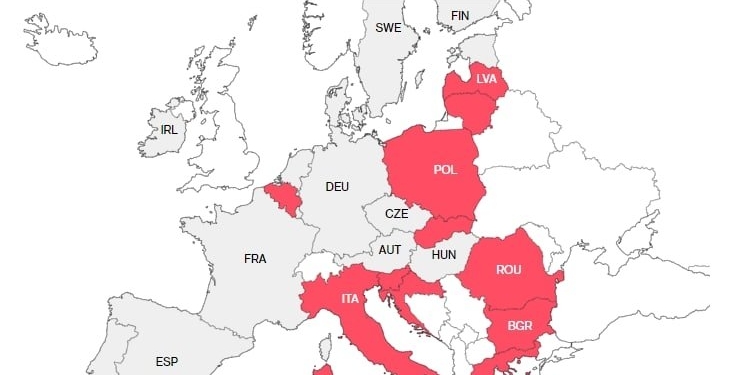 12 країн-членів ЄС наполягають на значному зменшенні рівня максимальної біржової ціни на газ