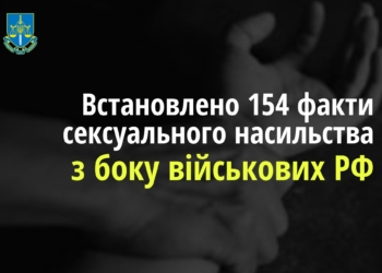 Жінок ґвалтували, а чоловіків катували підведенням електроструму до геніталій: встановлено вже 154 факти сексуального насильства з боку російських військовослужбовців