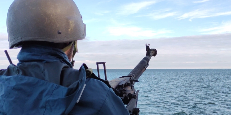 Морські прикордонники на Миколаївщині знищили дрон-камікадзе