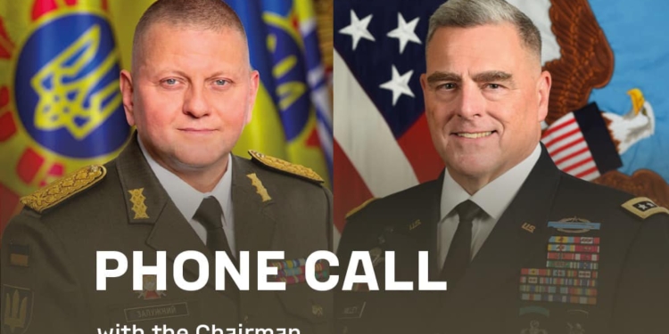 «З таким ворогом не тільки потрібно, але й цілком можливо воювати до самого кінця» – Залужний в розмові з Міллі