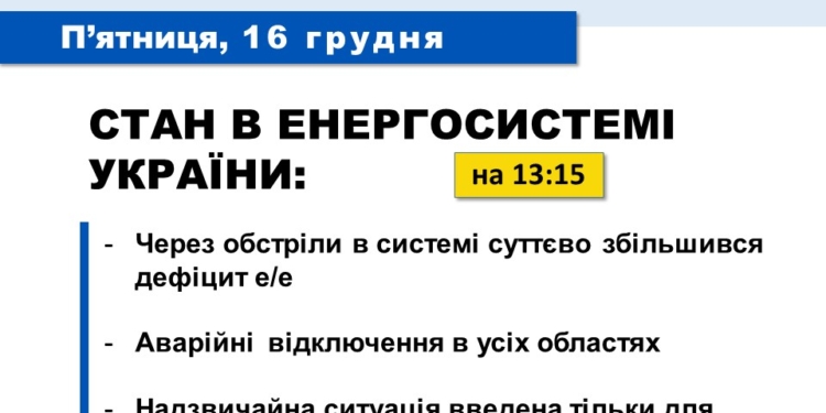 В Укренерго розповіли, як будуть діяти після сьогоднішньої ракетної атаки