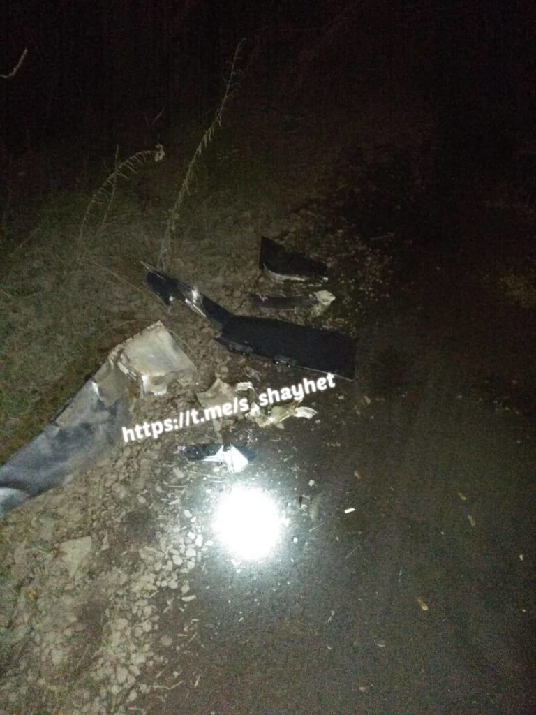 Начальник поліції Миколаївщини показав залишки збитої російської ракети, яка вночі атакувала Первомайський район (ФОТО) 1