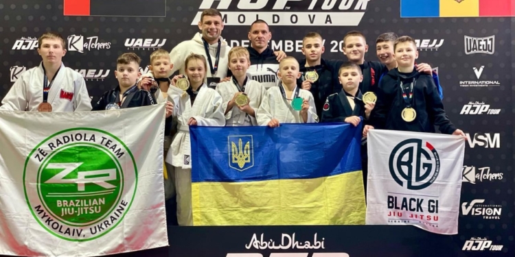 Миколаївські спортсмени завоювали 7 нагород на Міжнародному турнірі з бразильського джиу-джитсу (ФОТО)