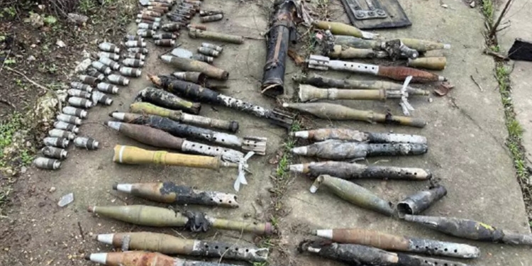 За вчора піротехніки Миколаївщини вилучили 145 вибухонебезпечних предметів