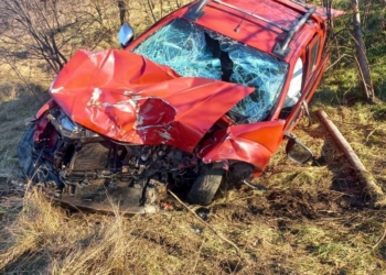 В ДТП на Миколаївщині водій та троє пасажирів, серед яких є діти, зазнали травмувань