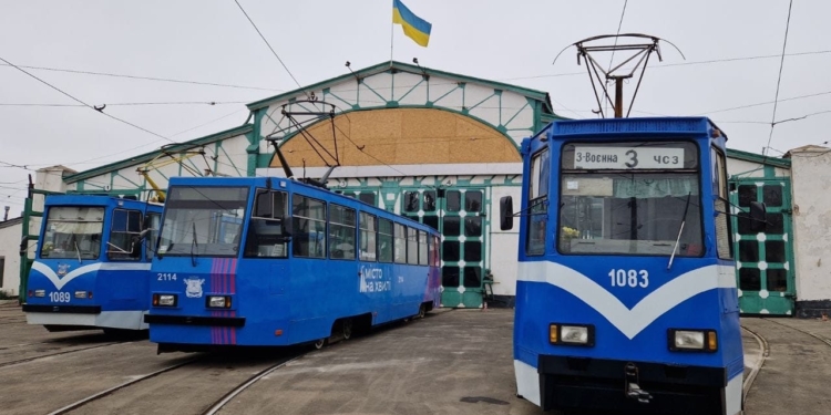 Тролейбуси і трамваї у Миколаєві працюватимуть відповідно до графіка погодинних відключень