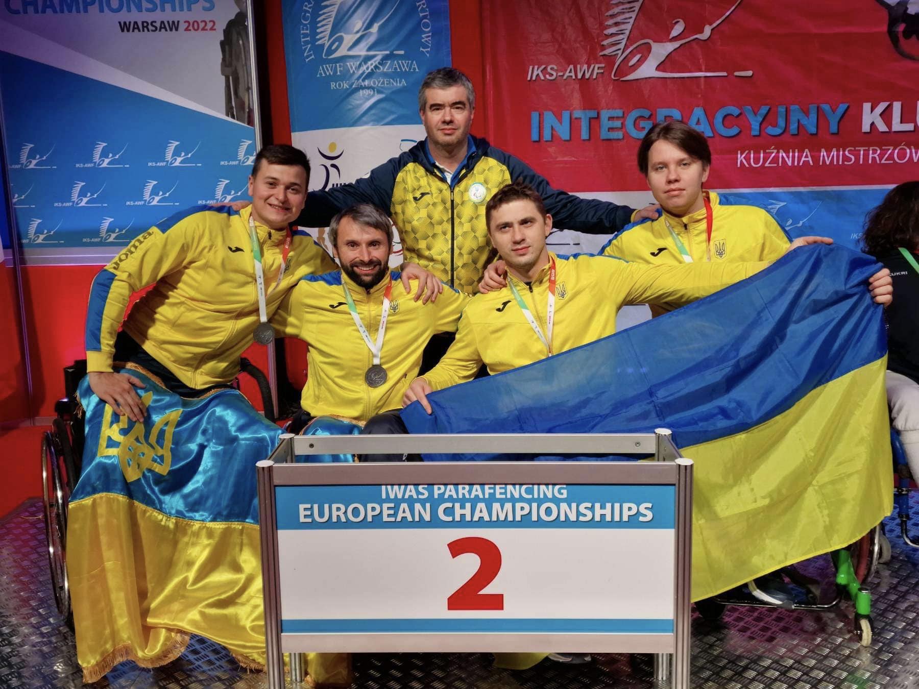 Миколаївський паралімпієць здобув командне «срібло» чемпіонату Європи з фехтування на візках 5