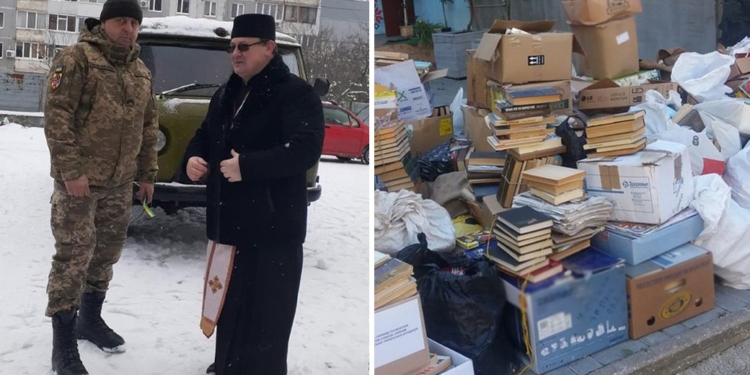 В Кропивницькому збирали книжки російською – за 15 тонн макулатури купили УАЗ для ЗСУ (ФОТО)