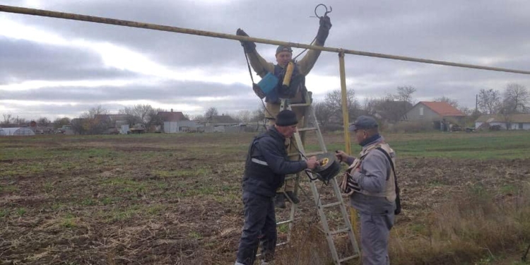 На Миколаївщині подачу газу відновили в 22 населених пунктах (ФОТО)