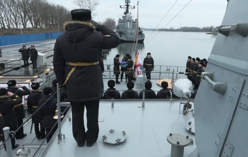 До складу флоту росії ввели новий ракетний корабель, який несе «Калібри» та «Онікси» (ФОТО, ВІДЕО) 3