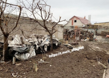 В миколаївській поліції показали наслідки ранкового обстрілу Очакова (ФОТО)