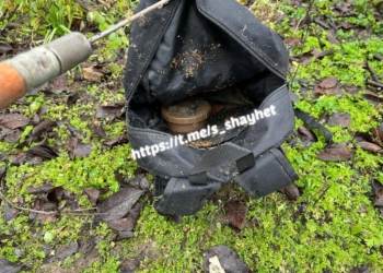 Пильність врятувала: в деокупованій Снігурівці знайшли сховану в рюкзаку протипіхотну міну (ФОТО)