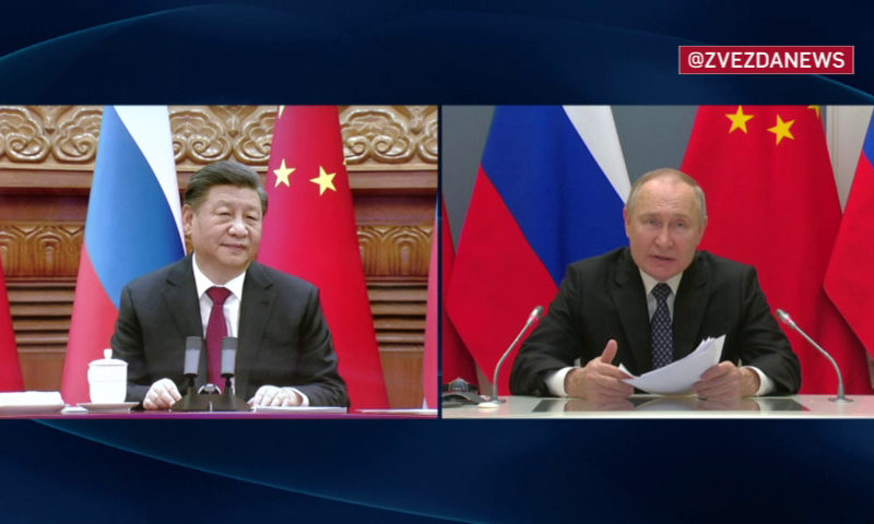 Китай готовий нарощувати стратегічну взаємодію та бути глобальним партнером Росії, – Сі Цзіньпін (ВІДЕО)