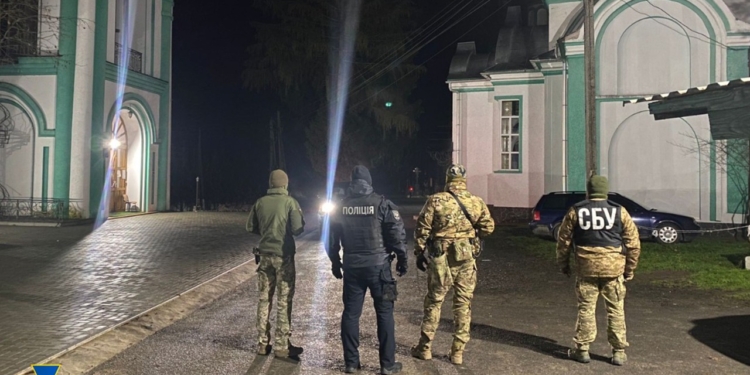 СБУ прийшла на об’єкти УПЦ (МП) у трьох областях України (ФОТО)
