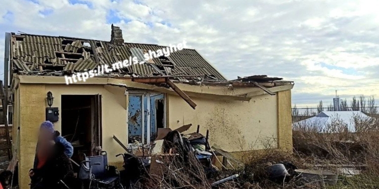 Росіяни знов обстріляли Очаків. Наслідки обстрілу показав головний поліцейський Миколаївщини (ФОТО)