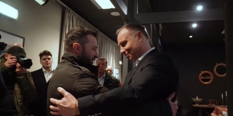 Зеленський в Польщі зустрівся з Дудою (ВІДЕО)