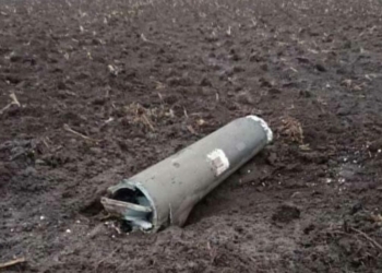 Під час ракетної атаки на Україну одна ракета чи її частина впала в Білорусі (ФОТО)