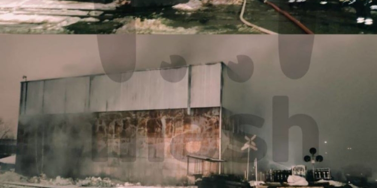 В Москві горить інститут легких сплавів (ФОТО)