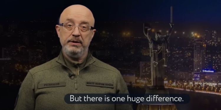 “Я точно знаю, у вас є ще тиждень”. Міністр оборони Резніков  звернувся до росіян (ВІДЕО)
