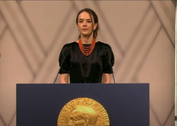 “Права людини – це про спосіб мислення і сприйняття світу”, – промова представниці України на церемонії вручення Нобелівської премії (ВІДЕО)