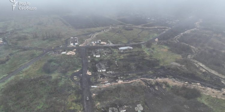 Як виглядають фортифікаційні лінії оборони ворога під Бахмутом (ФОТО)