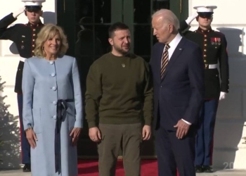 Байден зустрів Зеленського біля Білого дому (ФОТО, ВІДЕО)