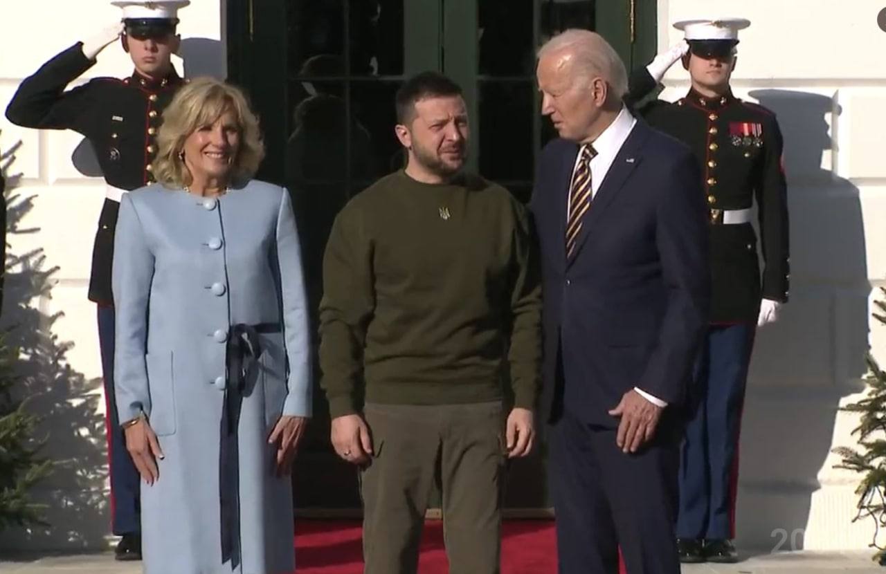 Байден зустрів Зеленського біля Білого дому (ФОТО, ВІДЕО)