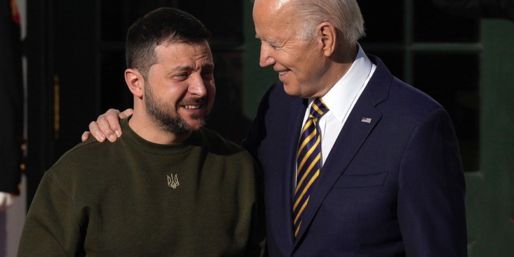 Байден зустрів Зеленського біля Білого дому (ФОТО, ВІДЕО)