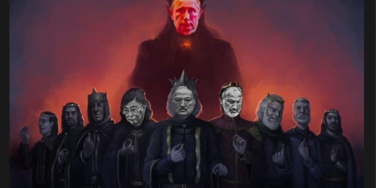 Не володар перснів, не братство кільця. Мережа мемами кепкує з путіна та його поплічників (ФОТО)