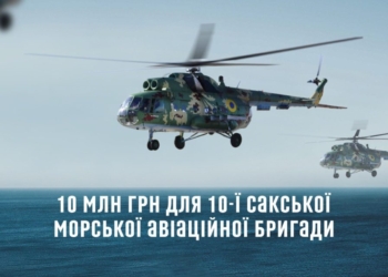 Оголошено збір 10 млн.грн. на передові авіаційні навідники для Сакської бригади